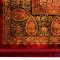 خرید قسطی |  فرش ابریشم ماشینی AJ1047 لاکی طلایی