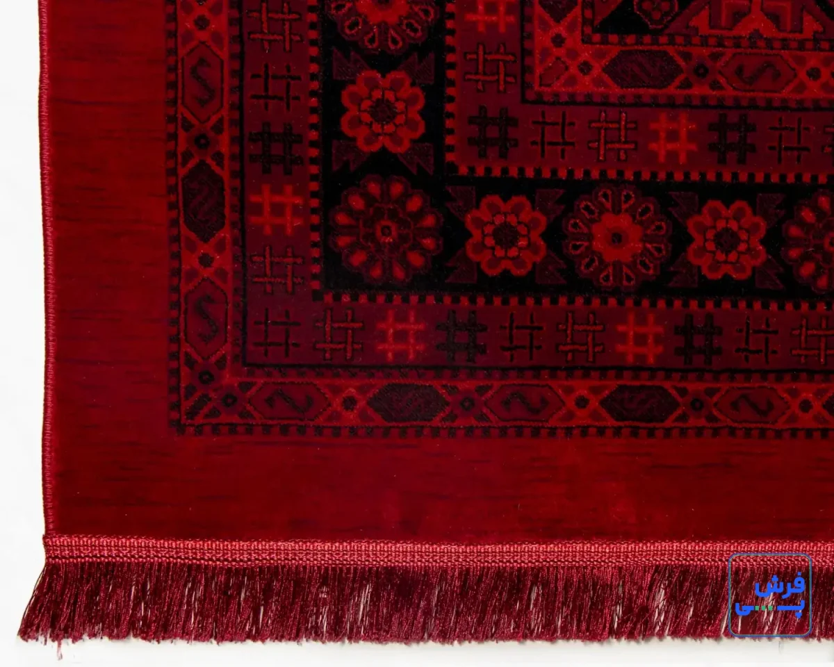 خرید قسطی |  فرش بلوچی ترکمن 14803 لاکی