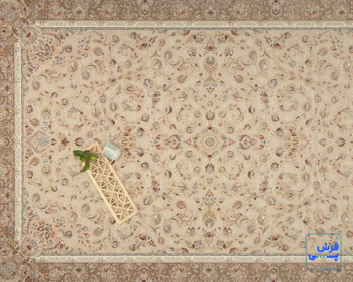 خرید قسطی |  فرش کلاسیک 1521 بژ