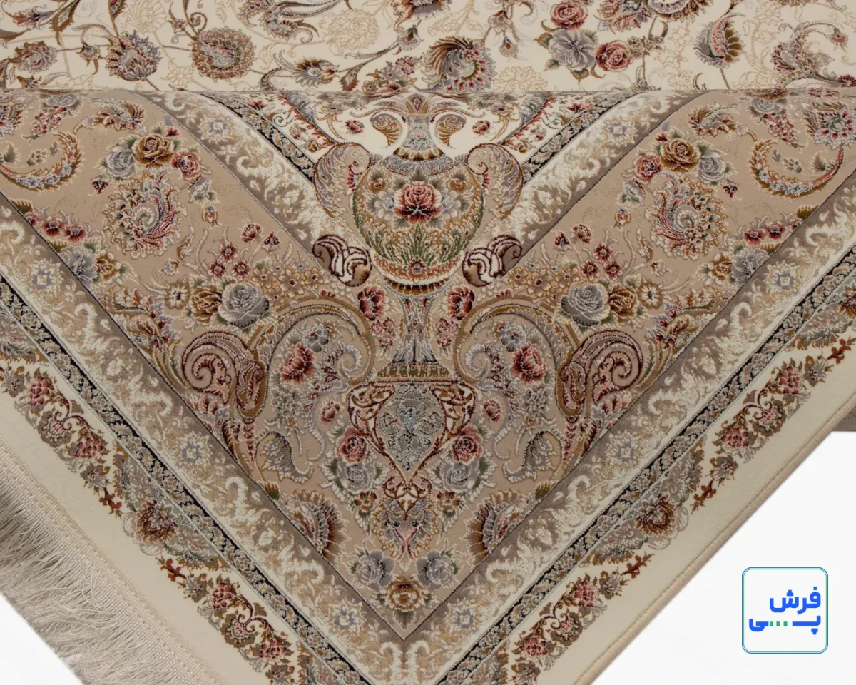 خرید قسطی |  فرش کلاسیک 1521 کرم