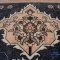 خرید قسطی |  فرش ابریشم ماشینی 743107 طوسی کرم