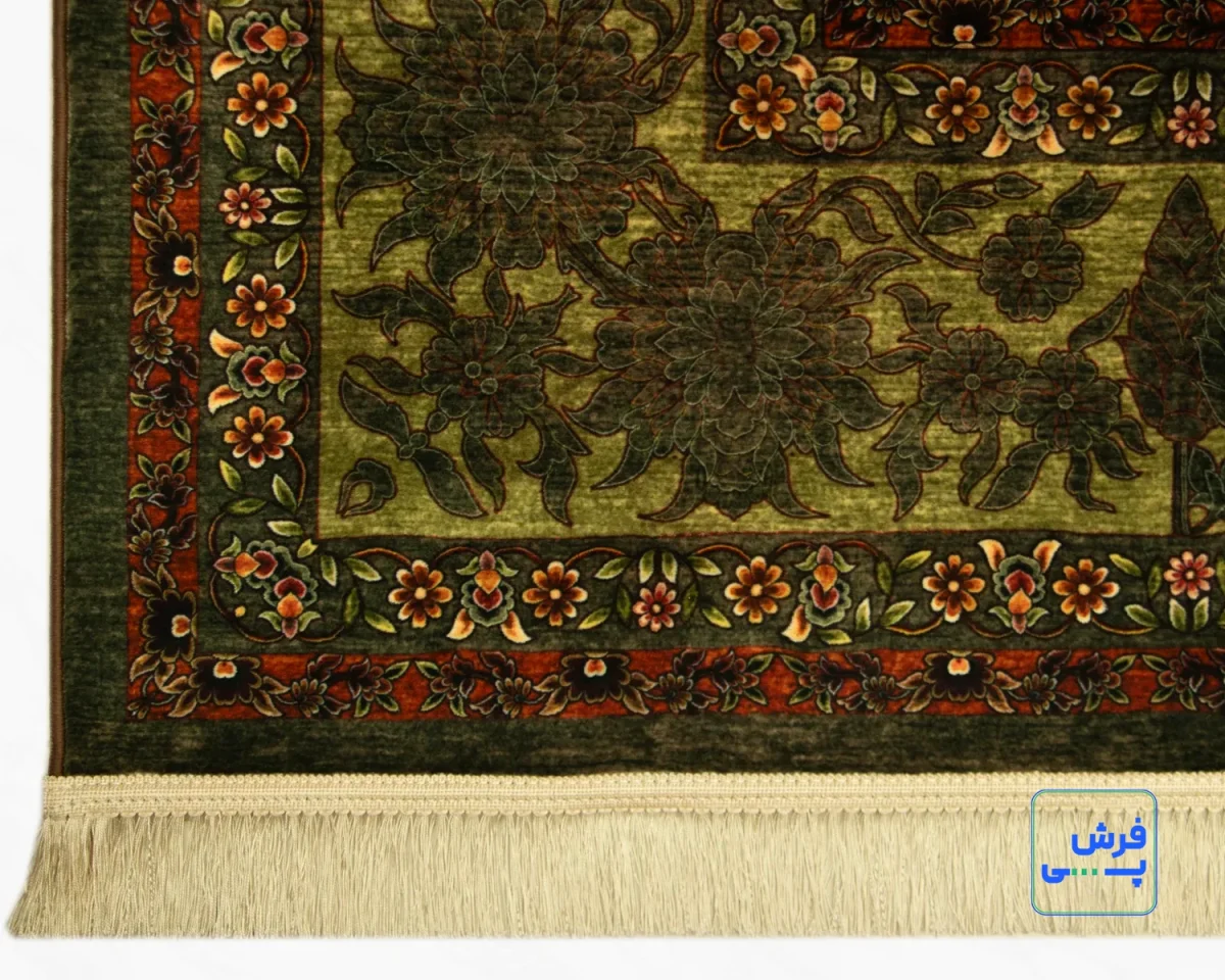 202730-6.webp خرید قسطی | فرش ابریشم ماشینی 202730 سبز