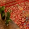 خرید قسطی |  فرش ابریشم ماشینی 202754 لاکی