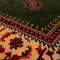 خرید قسطی |  فرش ابریشم ماشینی 210304 سبز مشکی