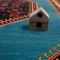 خرید قسطی |  فرش ابریشم ماشینی 210309 آبی مشکی