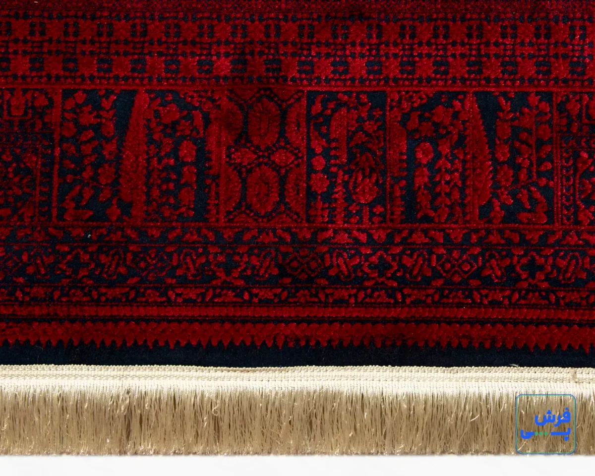 خرید قسطی |  فرش وینتیج 212 لاکی سرمه‌ای