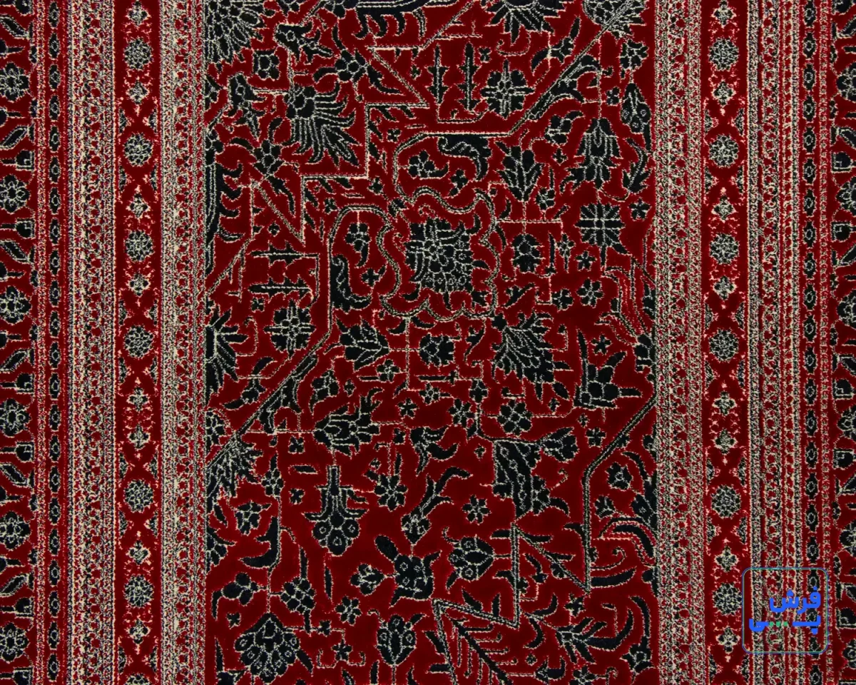213-10.webp خرید قسطی | فرش وینتیج 213 لاکی کرم