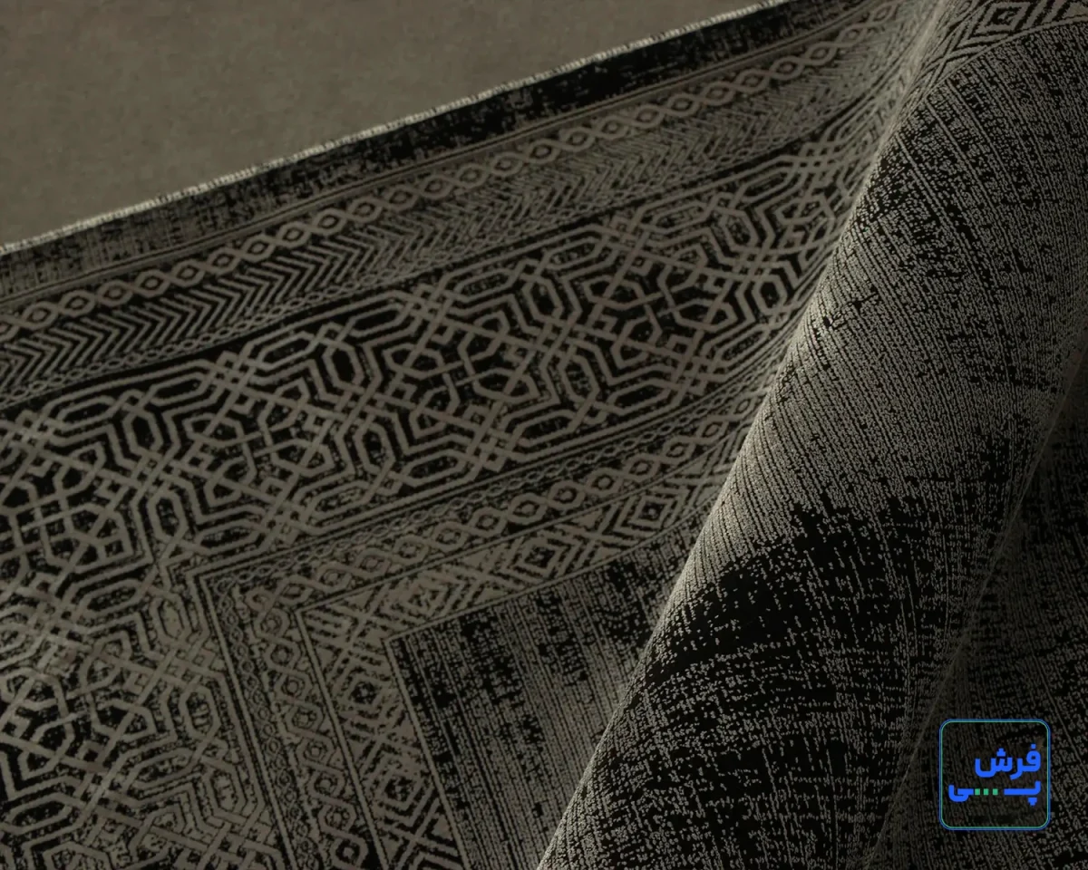 21652-3.webp خرید قسطی | فرش وینتیج 21652 مشکی طوسی