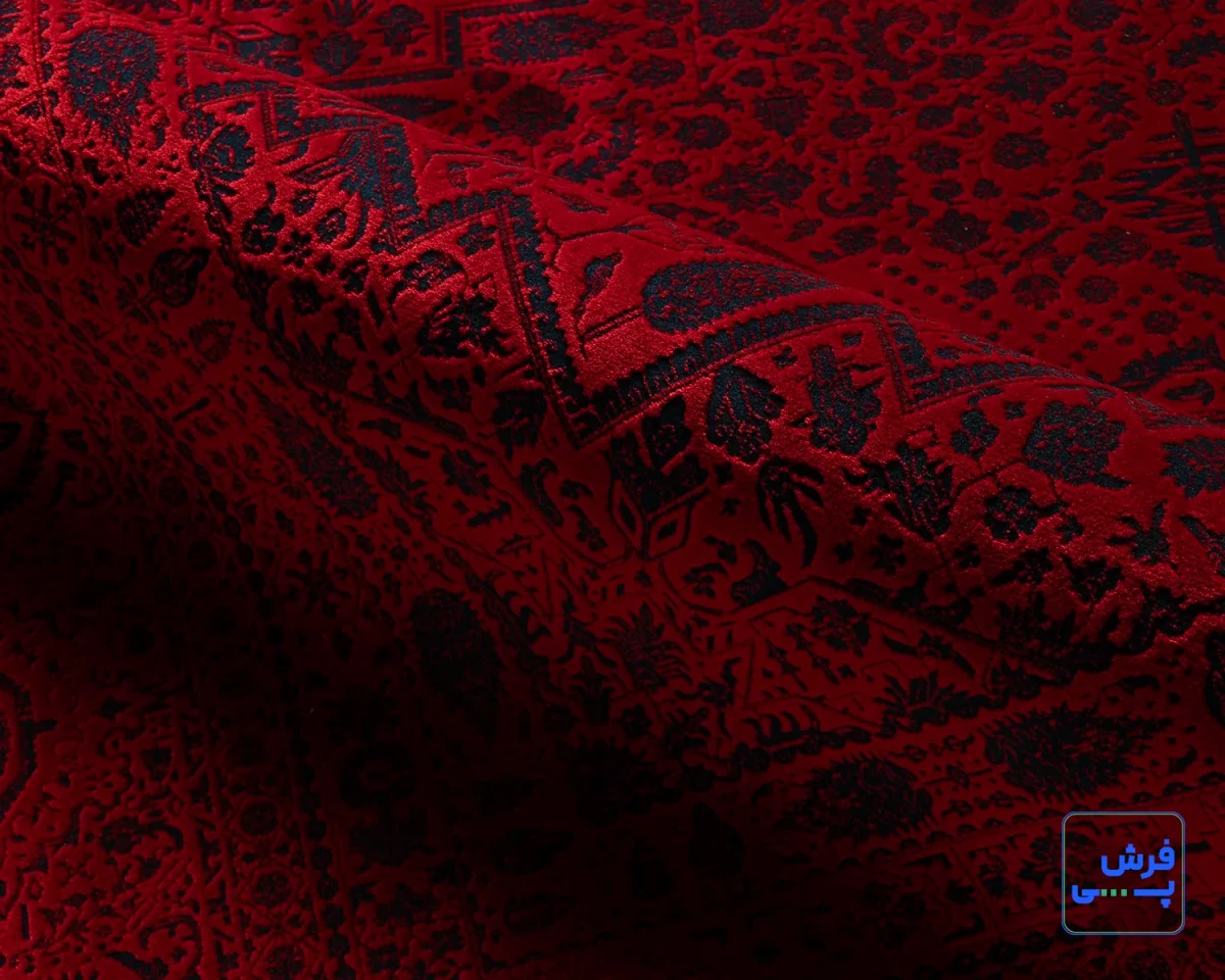 خرید قسطی |  فرش وینتیج 217 لاکی سرمه‌ای