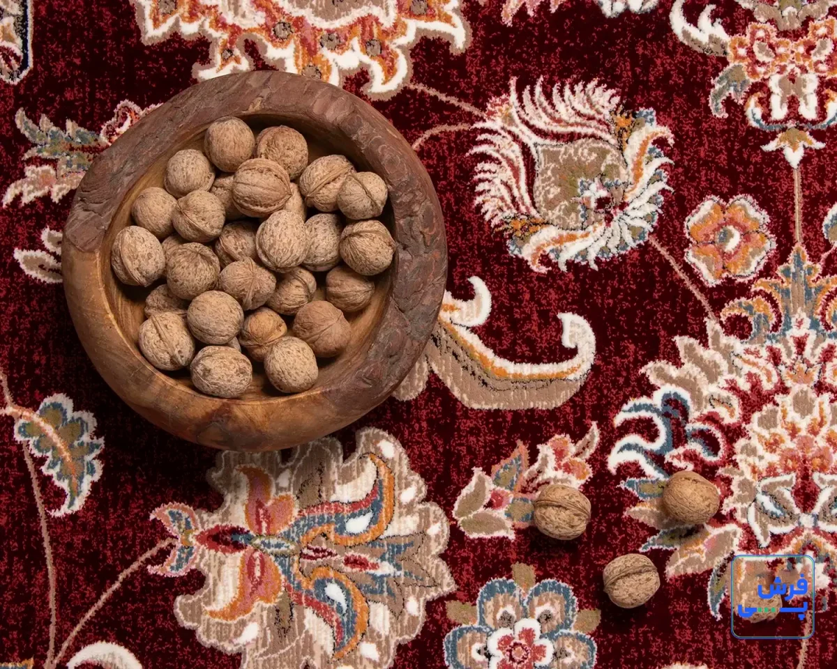 خرید قسطی |  فرش وینتیج 223 لاکی کرم