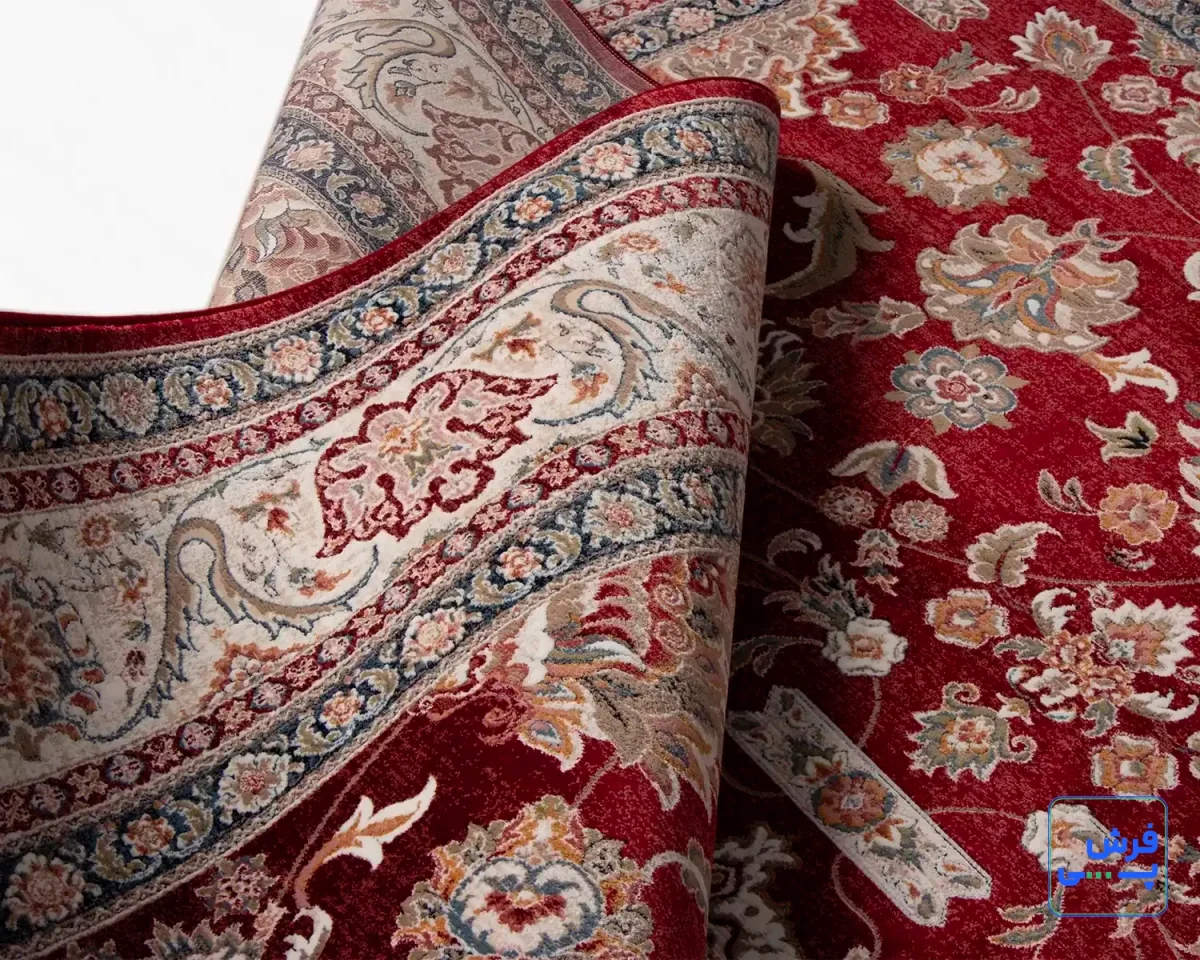 خرید قسطی |  فرش وینتیج 223 لاکی کرم