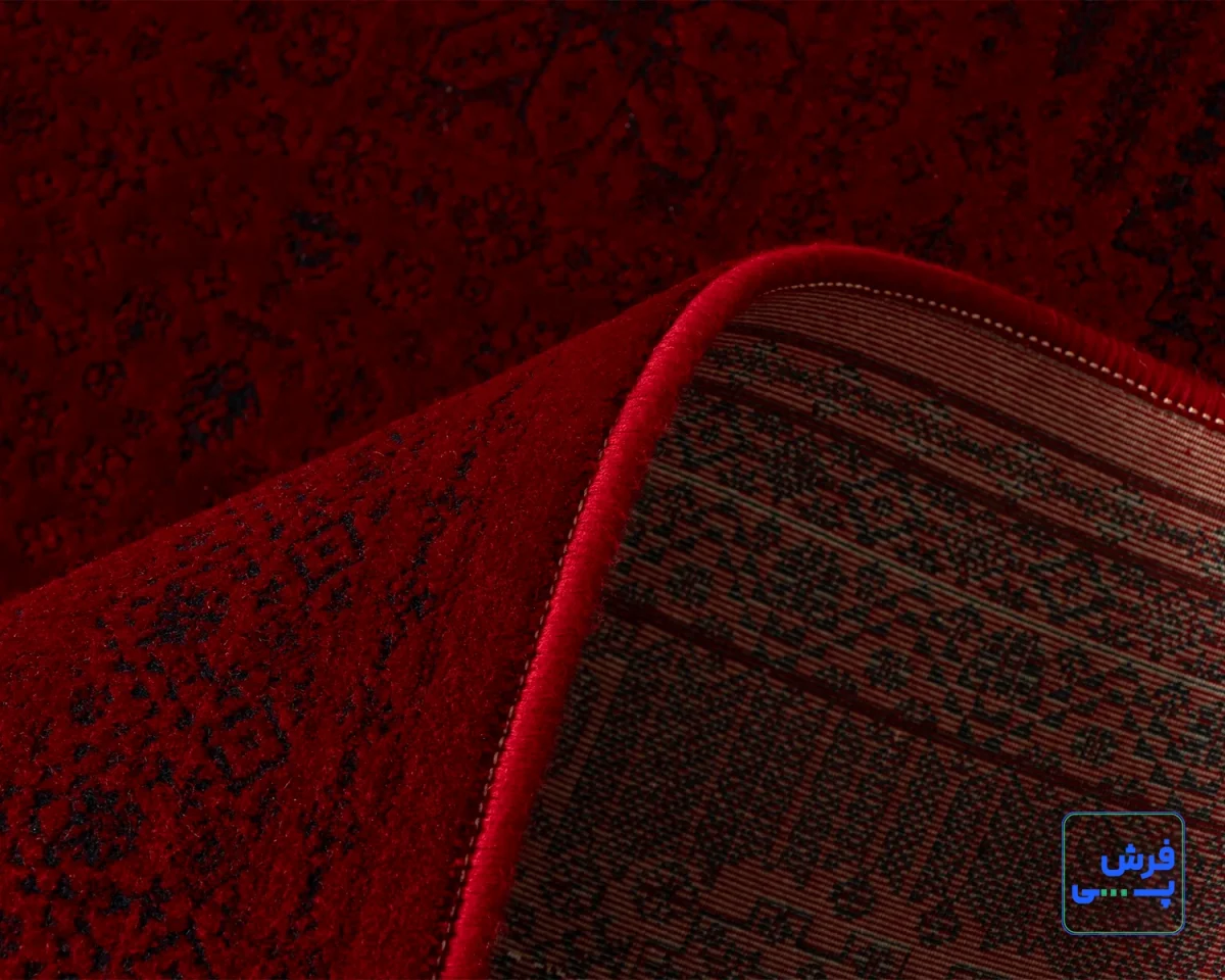 خرید قسطی |  فرش وینتیج 227 لاکی سرمه‌ای