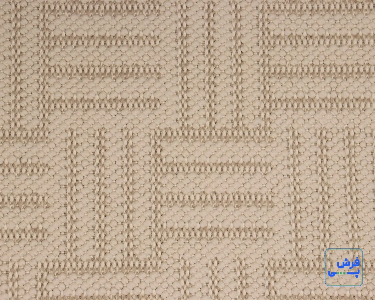 2303-3.webp خرید قسطی | فرش مینیمال 2303 کرم نسکافه ای