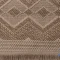 خرید قسطی |  فرش کناره مینیمال 2334 کرم نسکافه ای