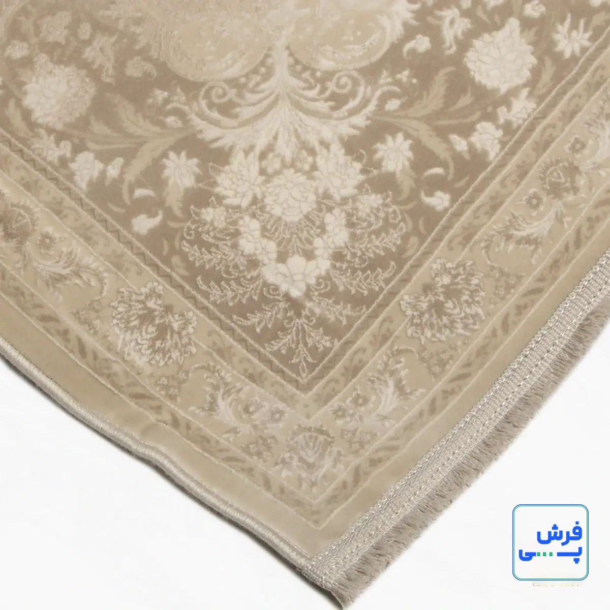 خرید قسطی |  فرش وینتیج 3009 کرم نسکافه‌ای