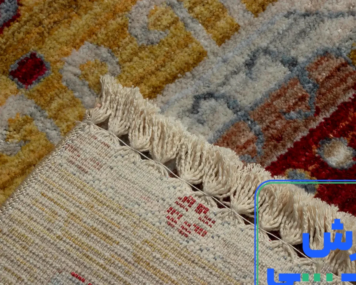 خرید قسطی |  فرش وینتیج 30156 کرم طلایی