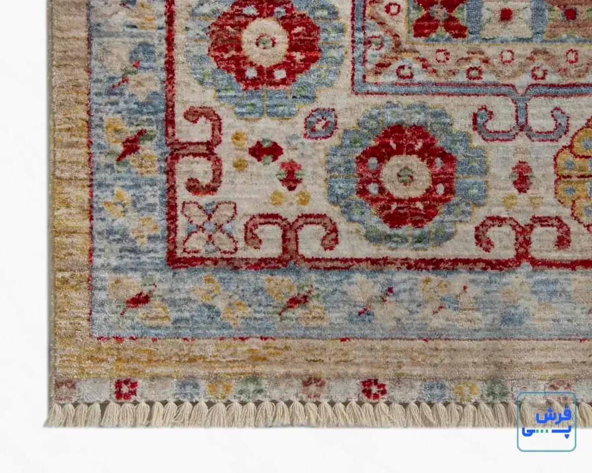 خرید قسطی |  فرش وینتیج 30156 کرم طلایی