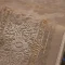 3017-8-1.webp خرید قسطی | فرش کناره وینتیج 3017 کرم نسکافهای حاشیه طلایی