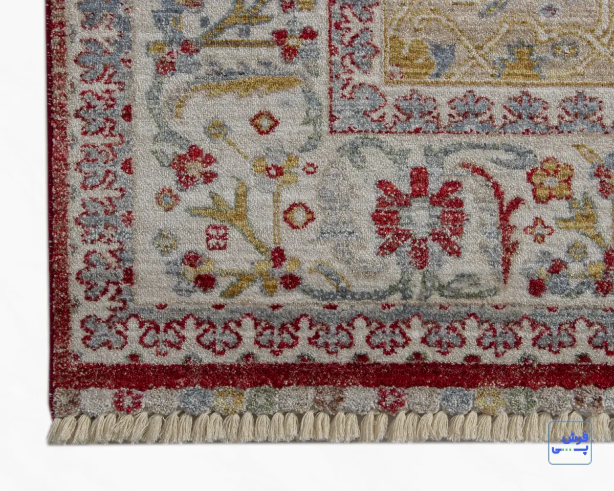 30172-e (3) خرید قسطی | فرش وینتیج 30172 لاکی نسکافه ای