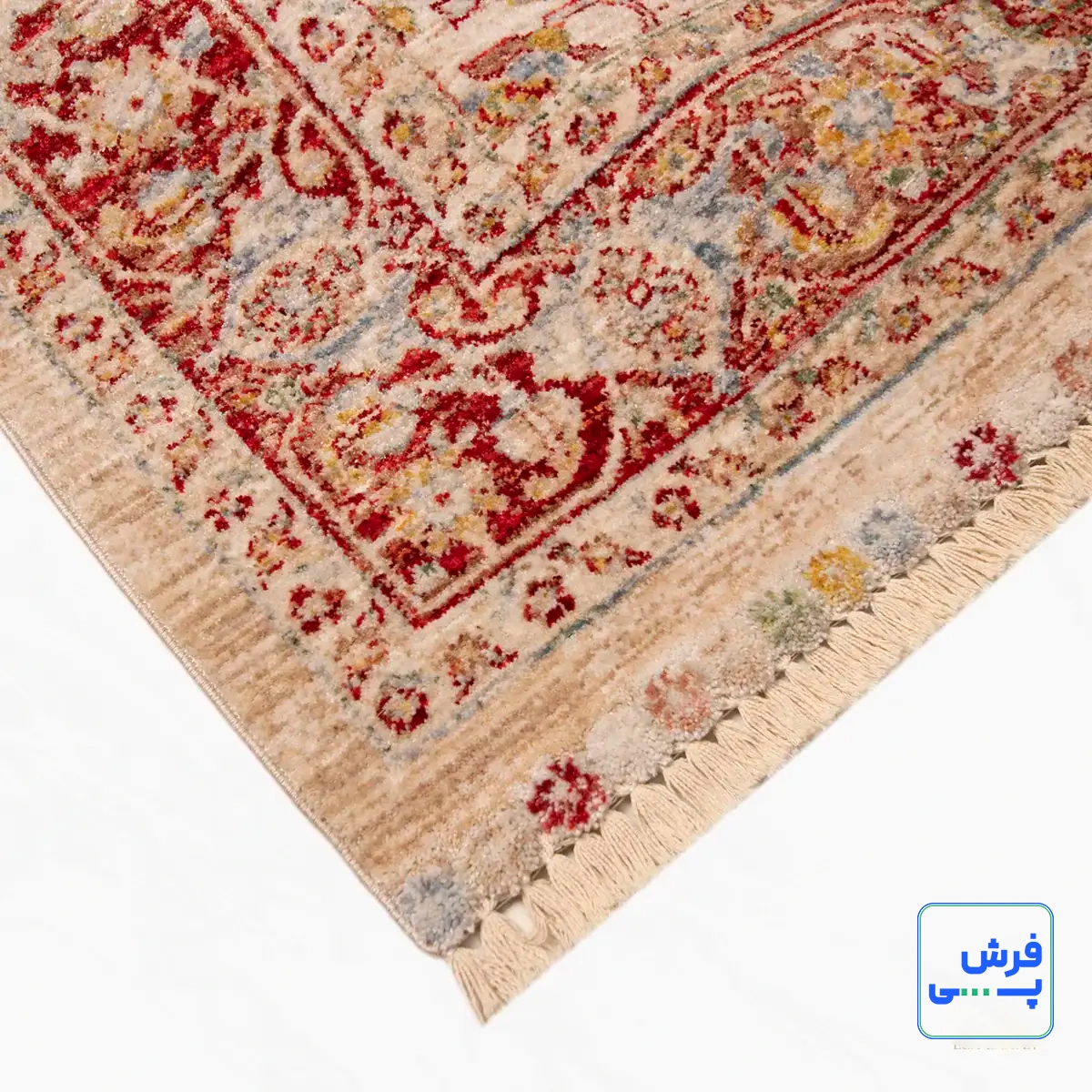 30215-2.webp خرید قسطی | فرش وینتیج 30215 کرم نسکافه ای