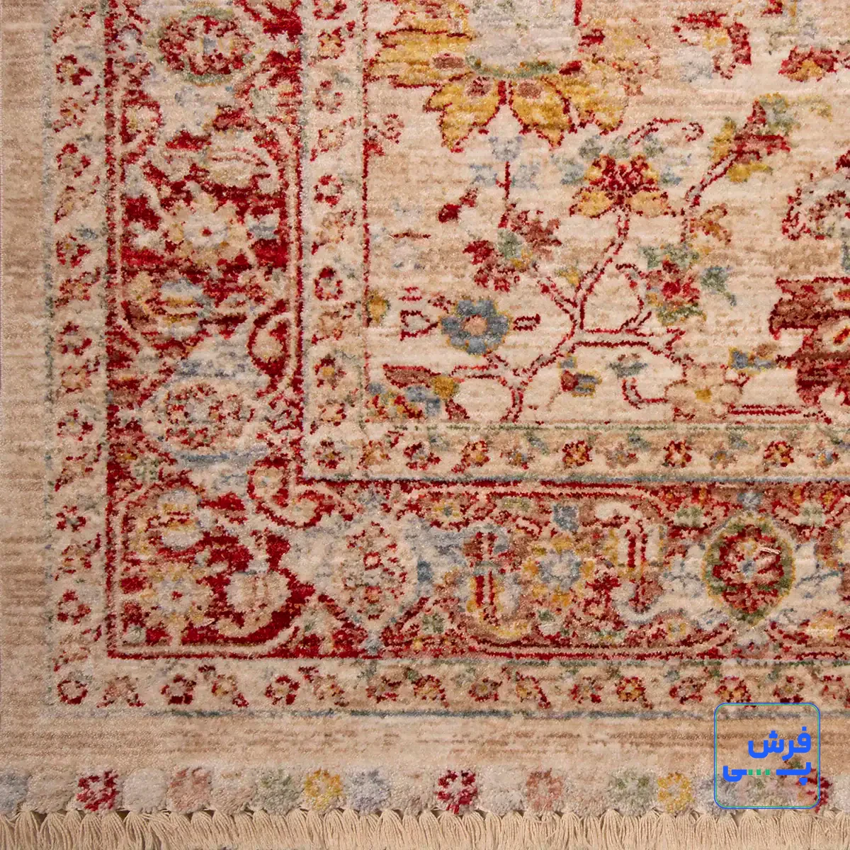 30215-9.webp خرید قسطی | فرش وینتیج 30215 کرم نسکافه ای