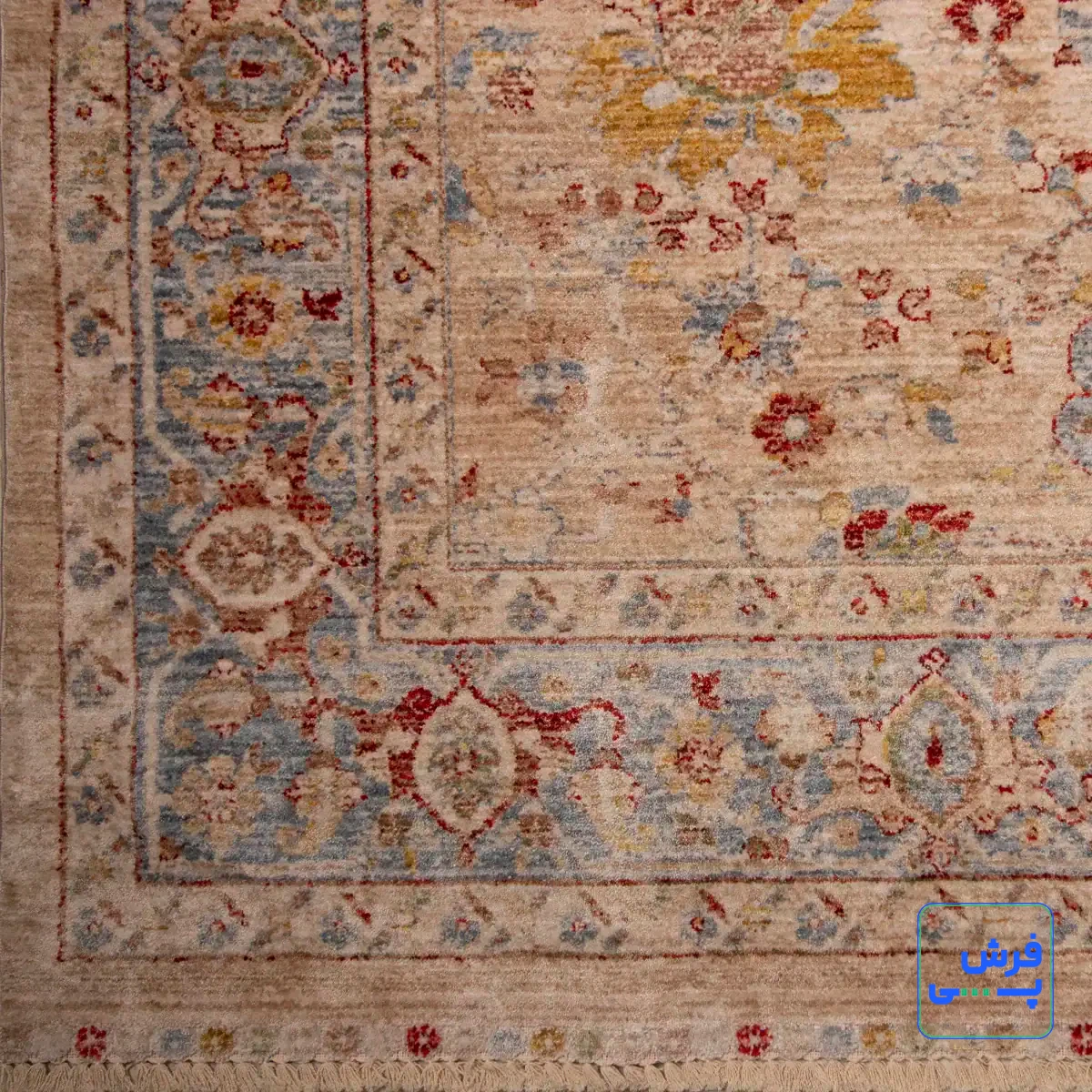 30216-4.webp خرید قسطی | فرش وینتیج 30216 کرم نسکافهای