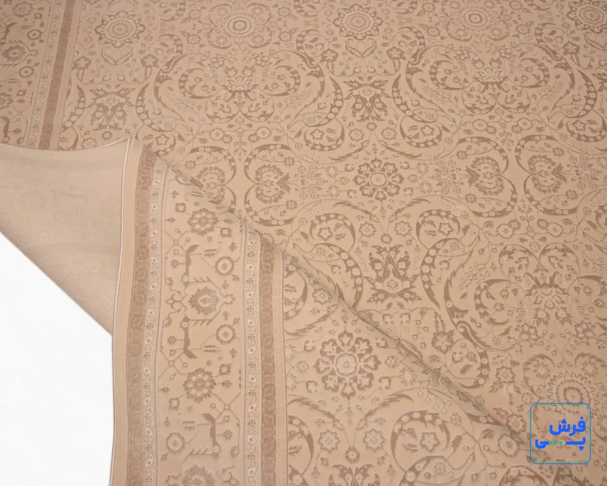 خرید قسطی |  فرش وینتیج 3040 کرم نسکافه‌ای