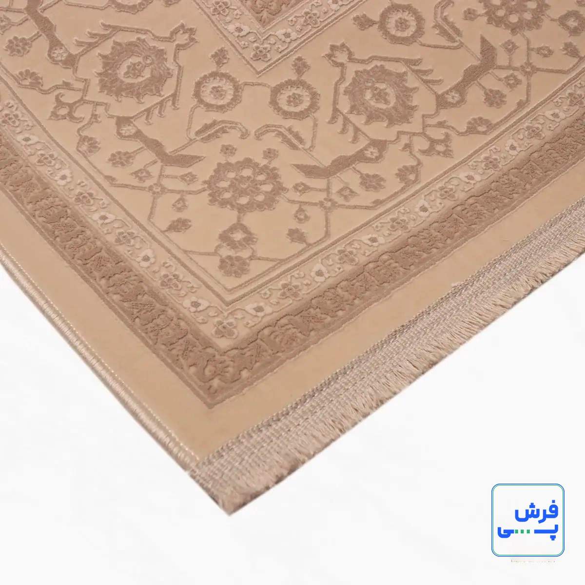 خرید قسطی |  فرش وینتیج 3040 کرم نسکافه‌ای
