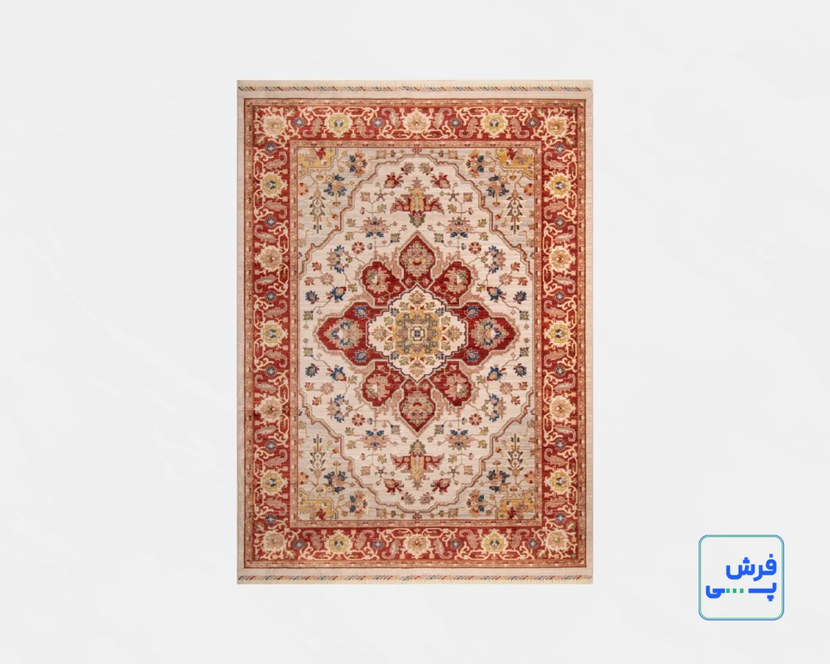 4013-1.webp خرید قسطی | فرش وینتیج 4013 کرم لاکی