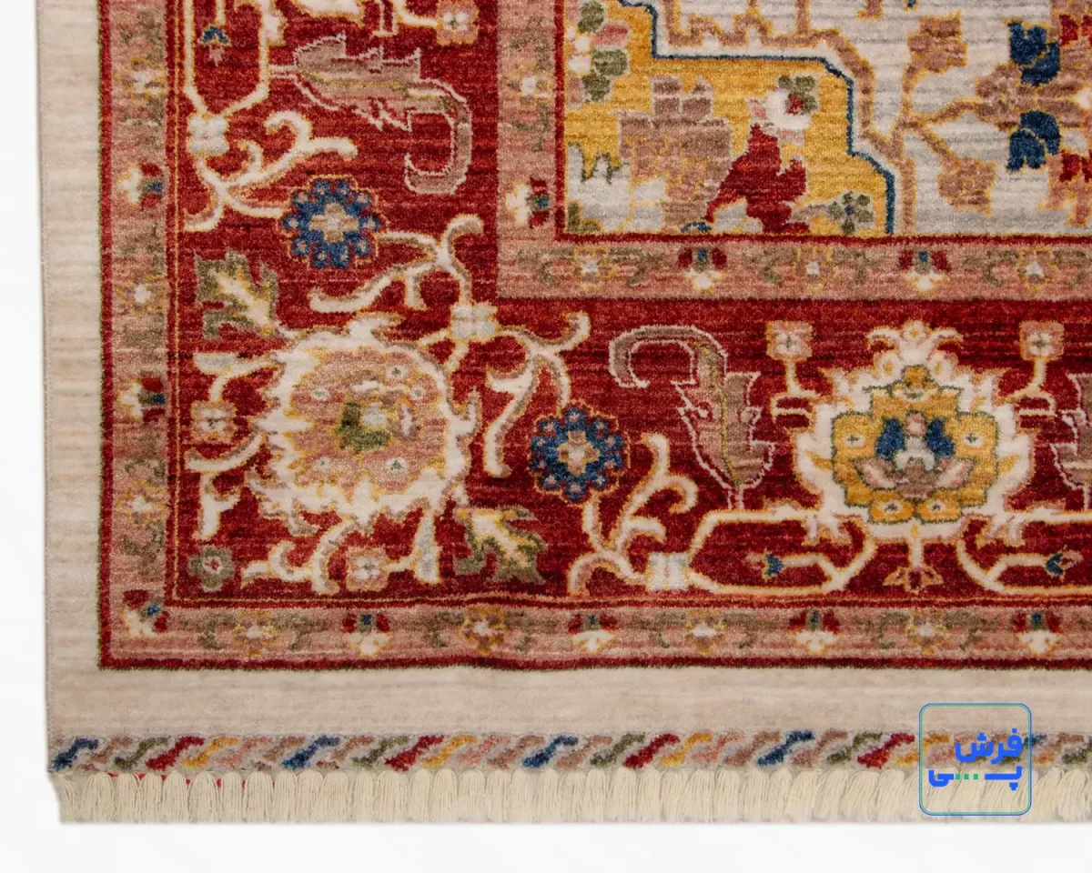 4013-5.webp خرید قسطی | فرش وینتیج 4013 کرم لاکی