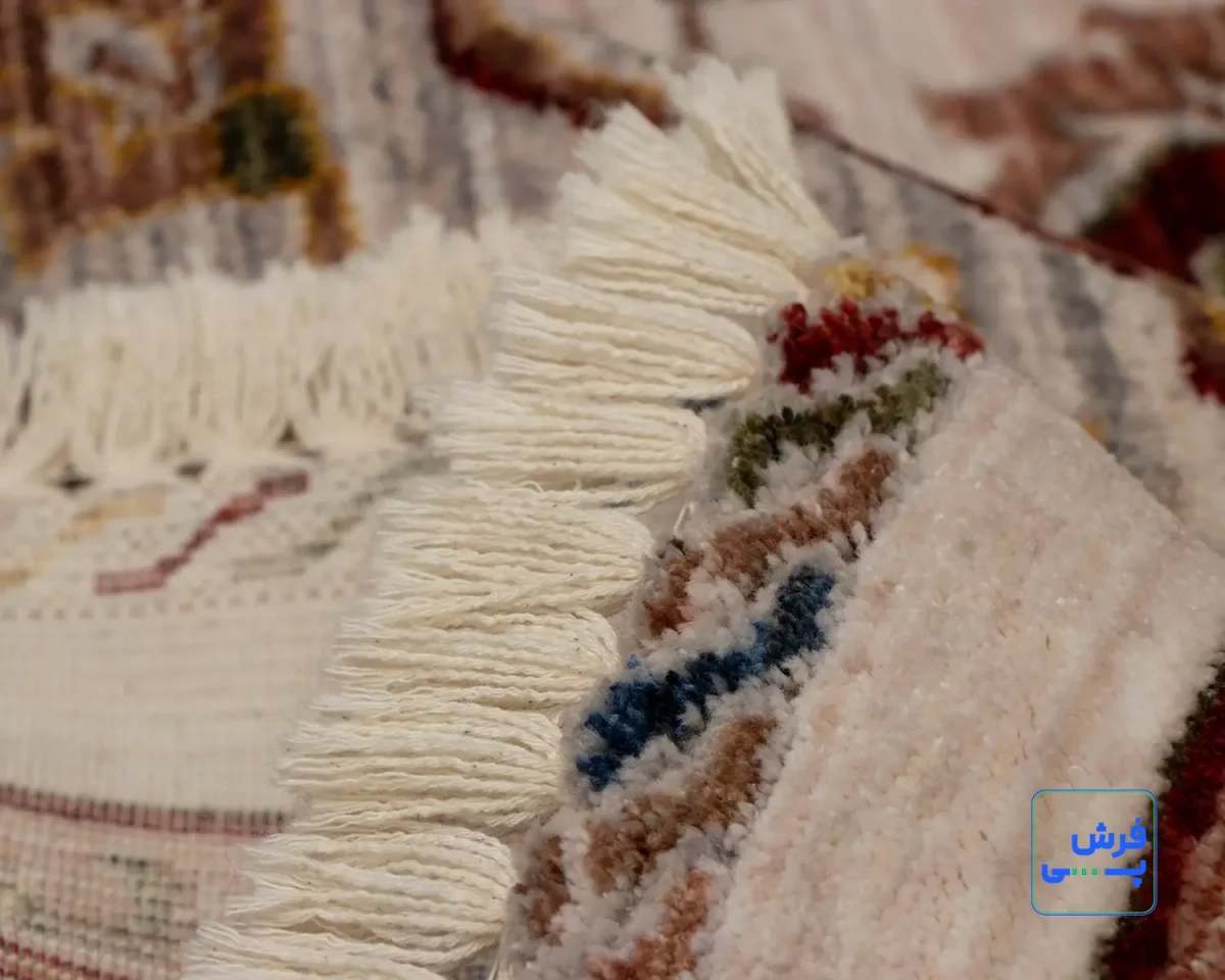 4013-9.webp خرید قسطی | فرش وینتیج 4013 کرم لاکی