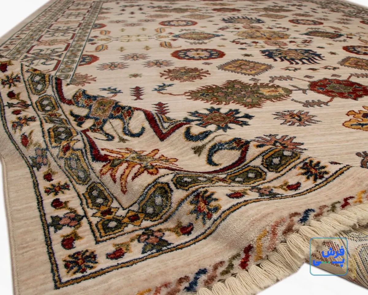 خرید قسطی |  فرش وینتیج 40130 کرم