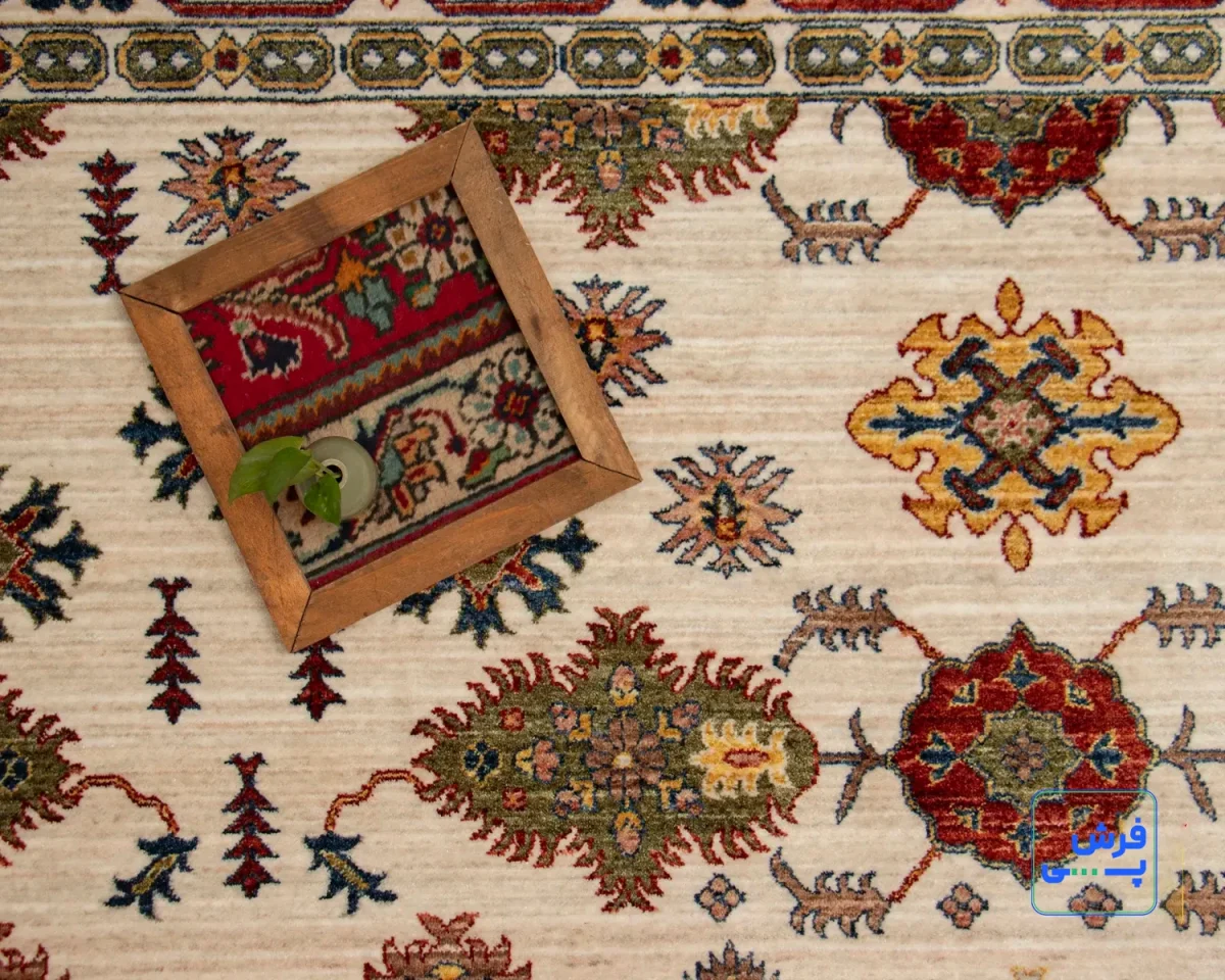 خرید قسطی |  فرش وینتیج 40130 کرم