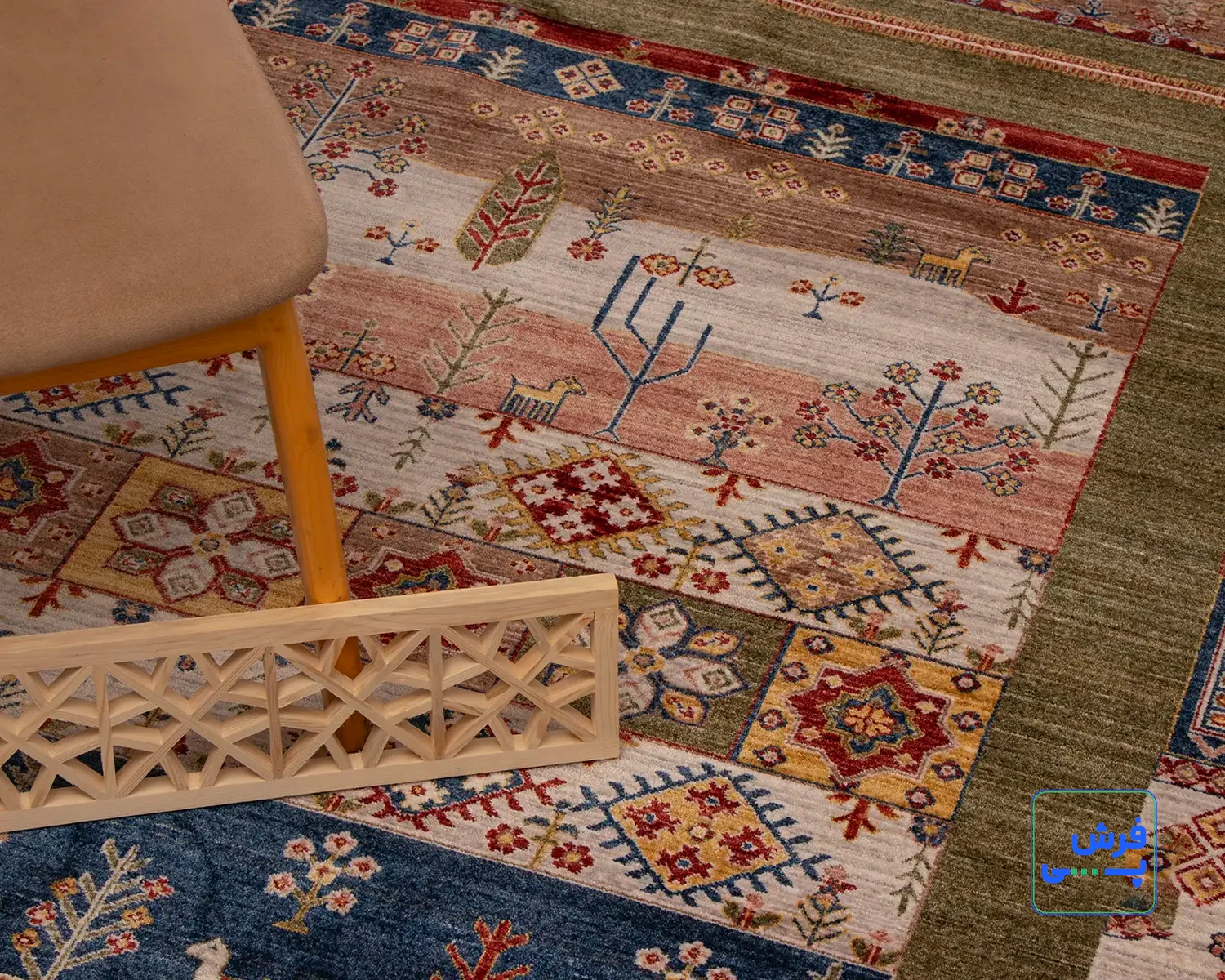 40176-10.webp خرید قسطی | فرش وینتیج 40176 سبز
