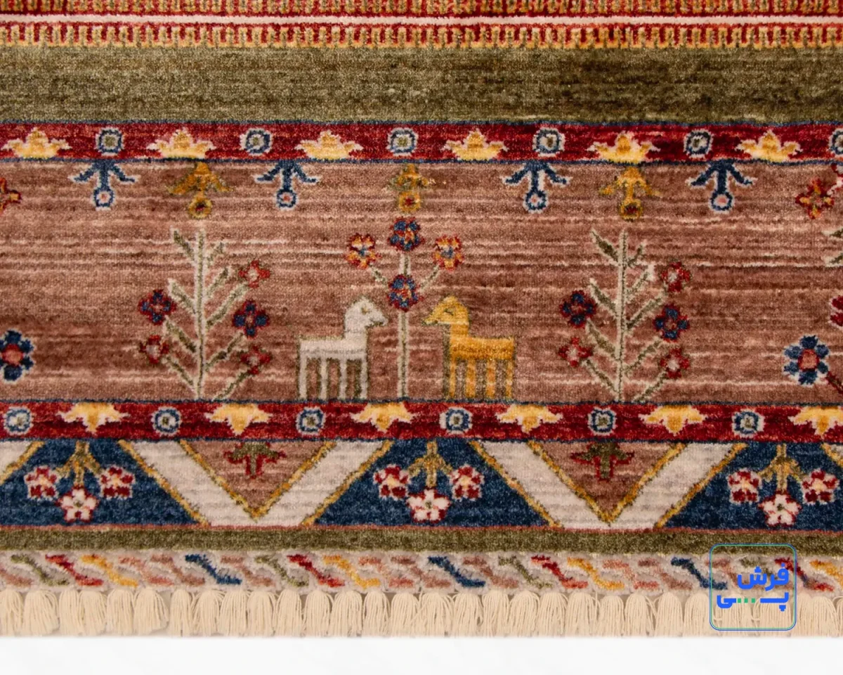 40176-5.webp خرید قسطی | فرش وینتیج 40176 سبز