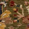 خرید قسطی |  فرش وینتیج 40201 سبز حاشیه کرم