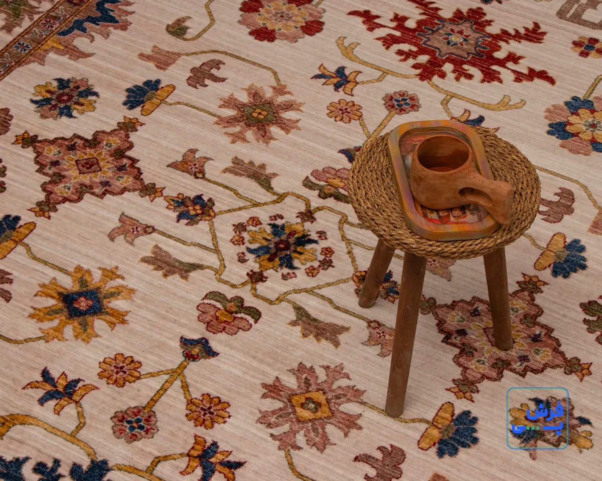 خرید قسطی |  فرش وینتیج 4037 کرم