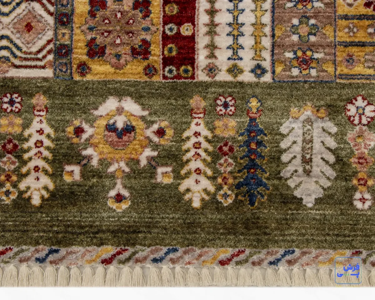 خرید قسطی |  فرش وینتیج 4054 سبز