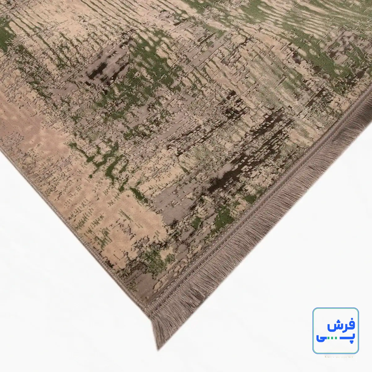 445-11.webp خرید قسطی | فرش وینتیج 445 طوسی سبز