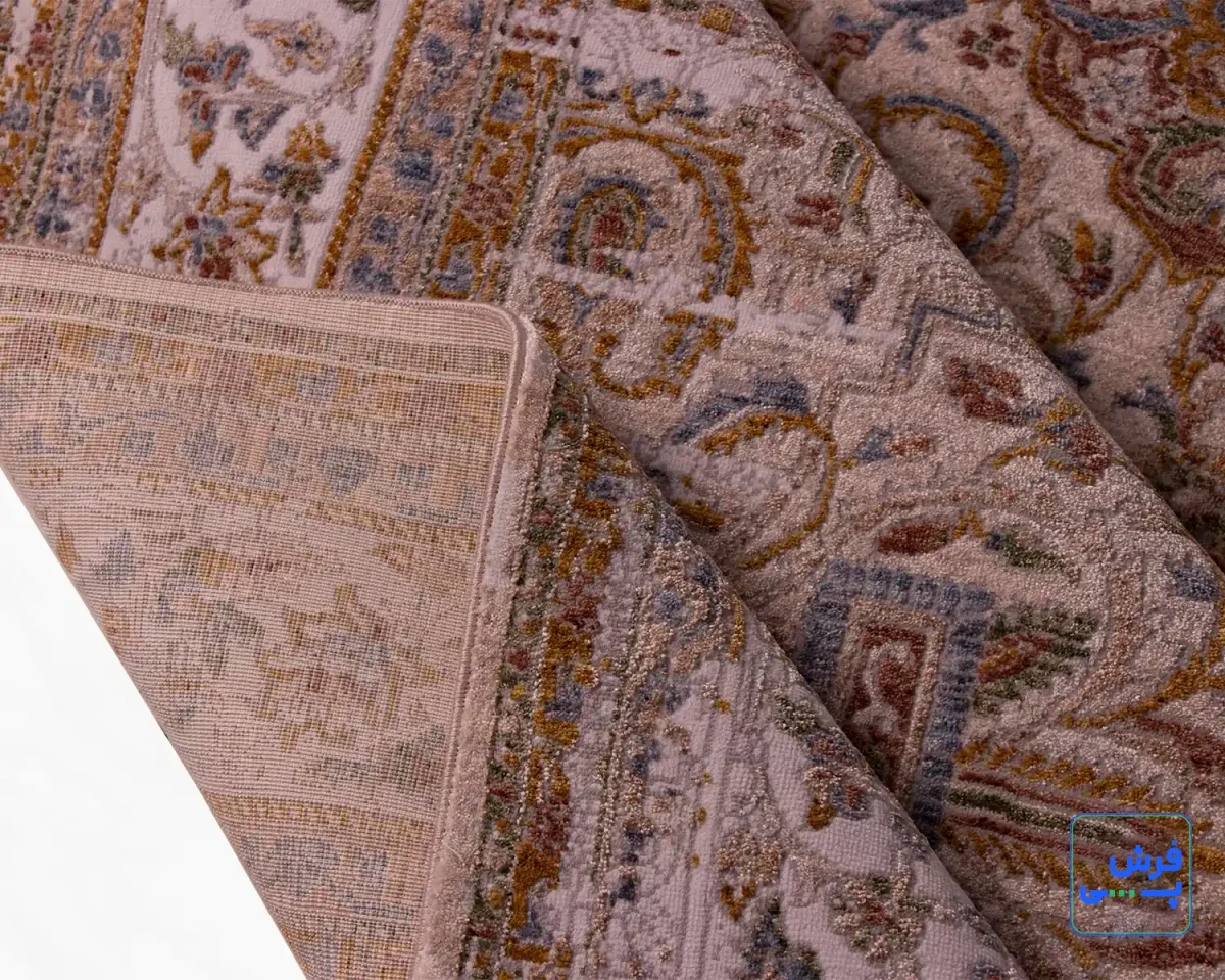 خرید قسطی |  فرش وینتیج 60233 نسکافه ای کرم