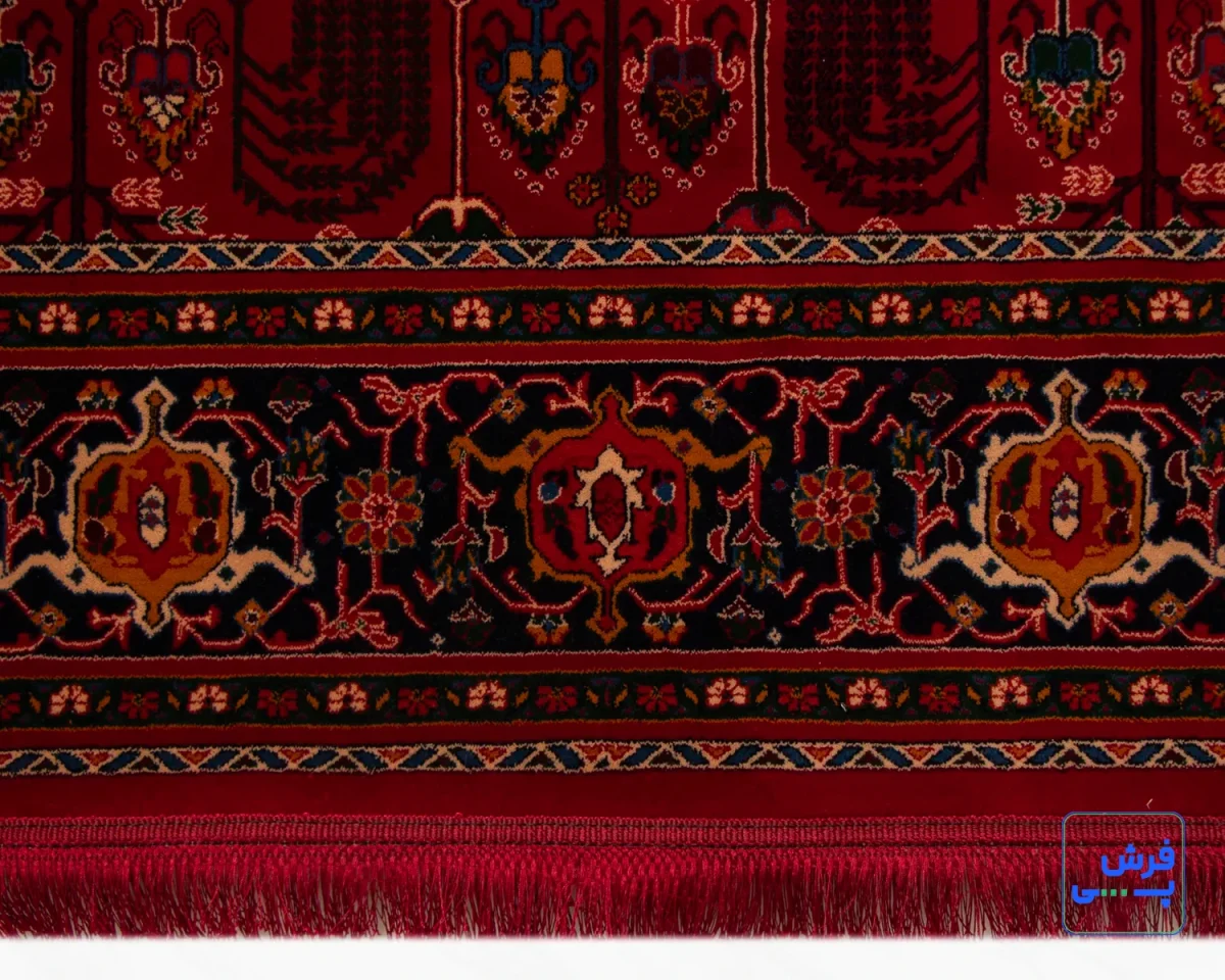 خرید قسطی |  فرش  کلاسیک 7017 روناسی سرمه‌ای