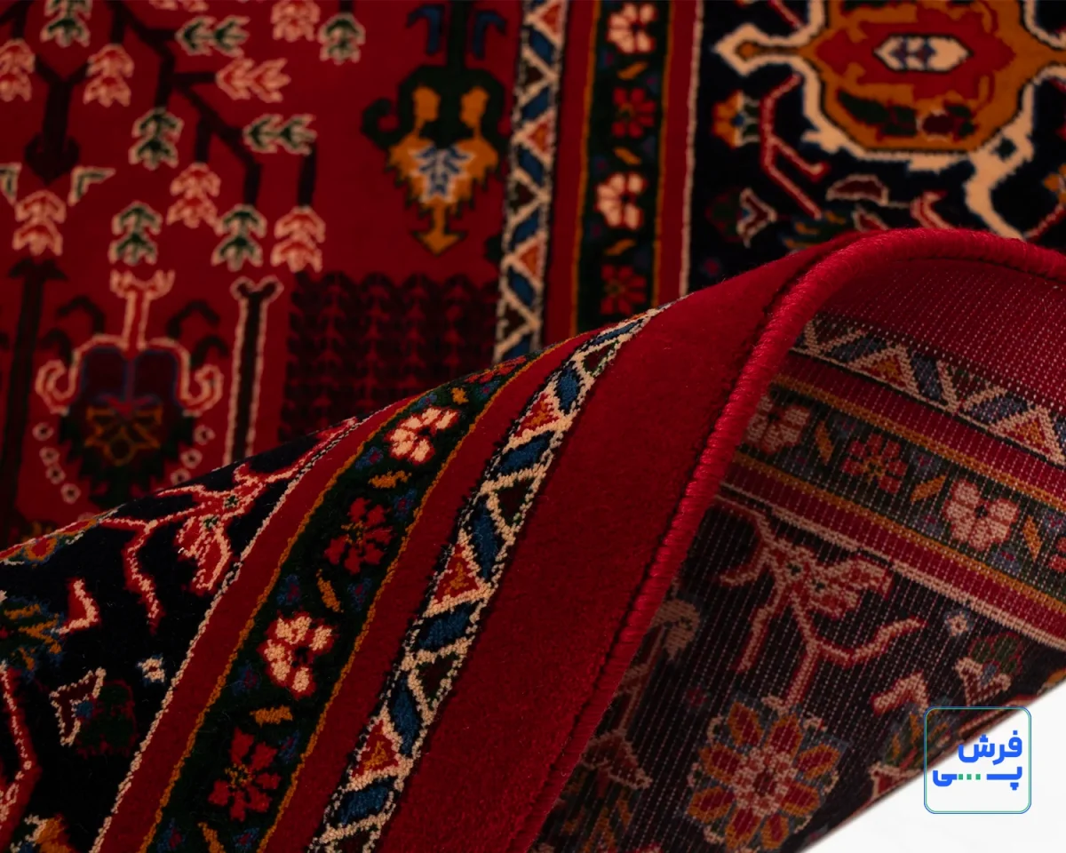 خرید قسطی |  فرش  کلاسیک 7017 روناسی سرمه‌ای