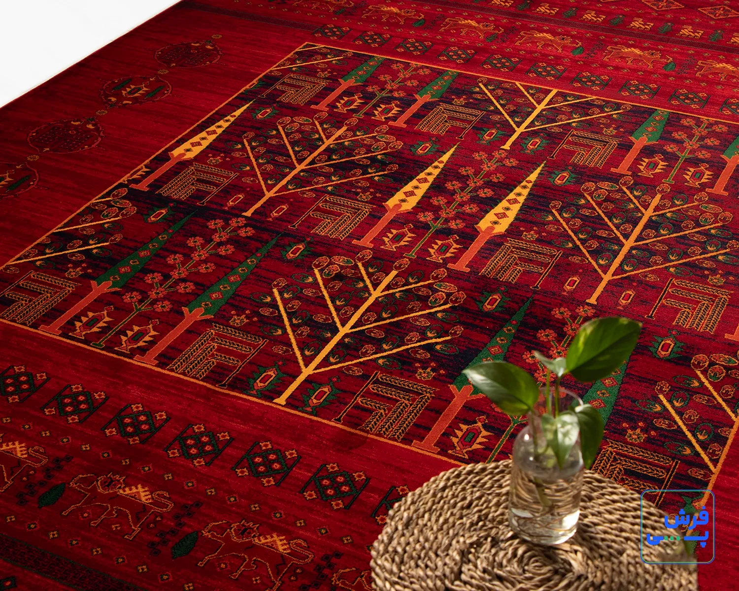 خرید قسطی |  فرش وینتیج 702 روناسی