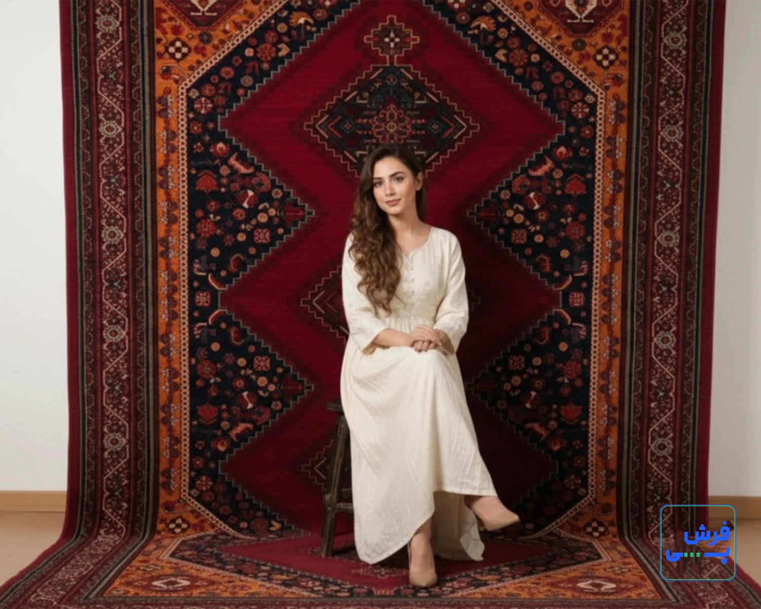 خرید قسطی |  فرش  کلاسیک 7023 روناسی