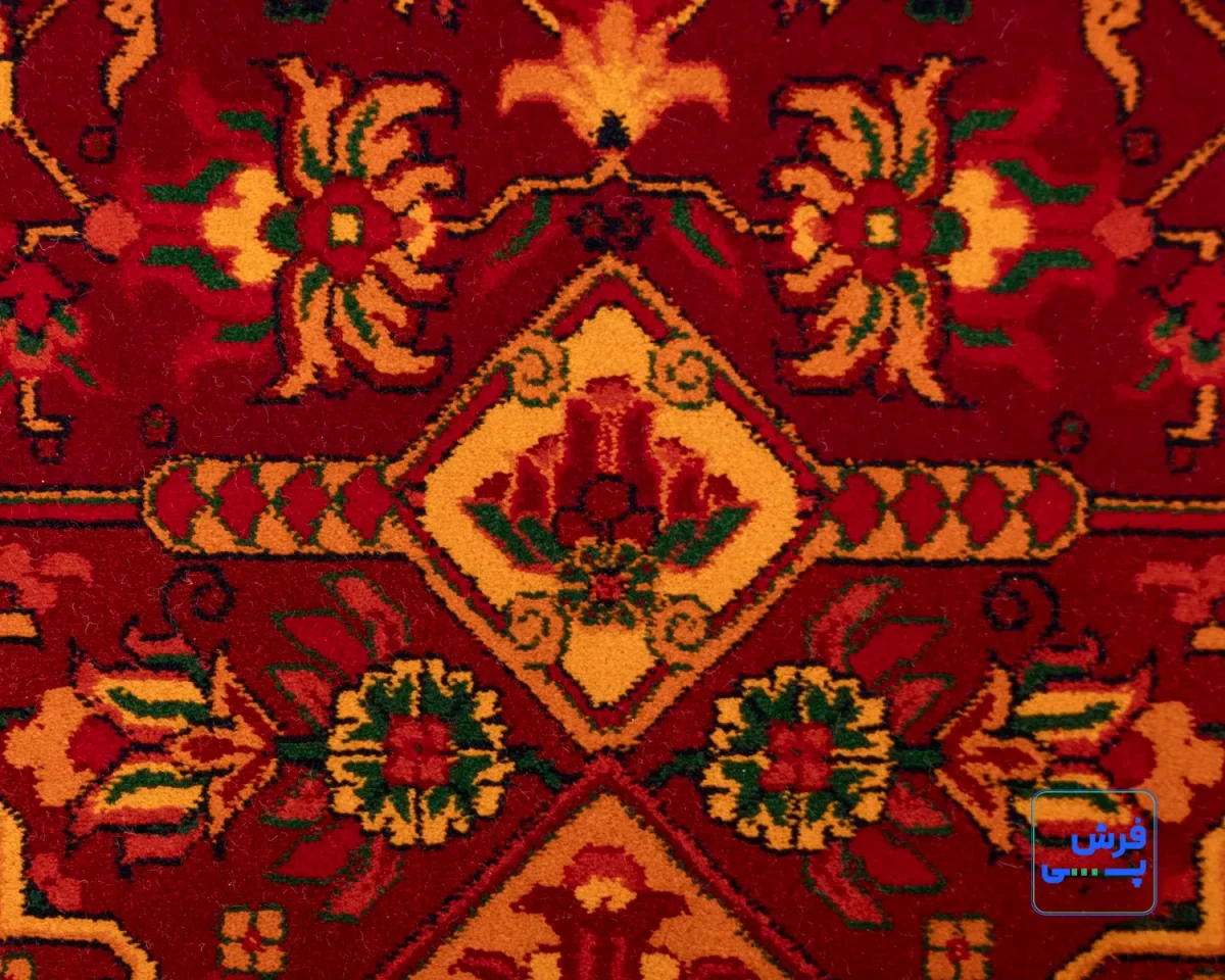خرید قسطی |  فرش کلاسیک 703 عنابی