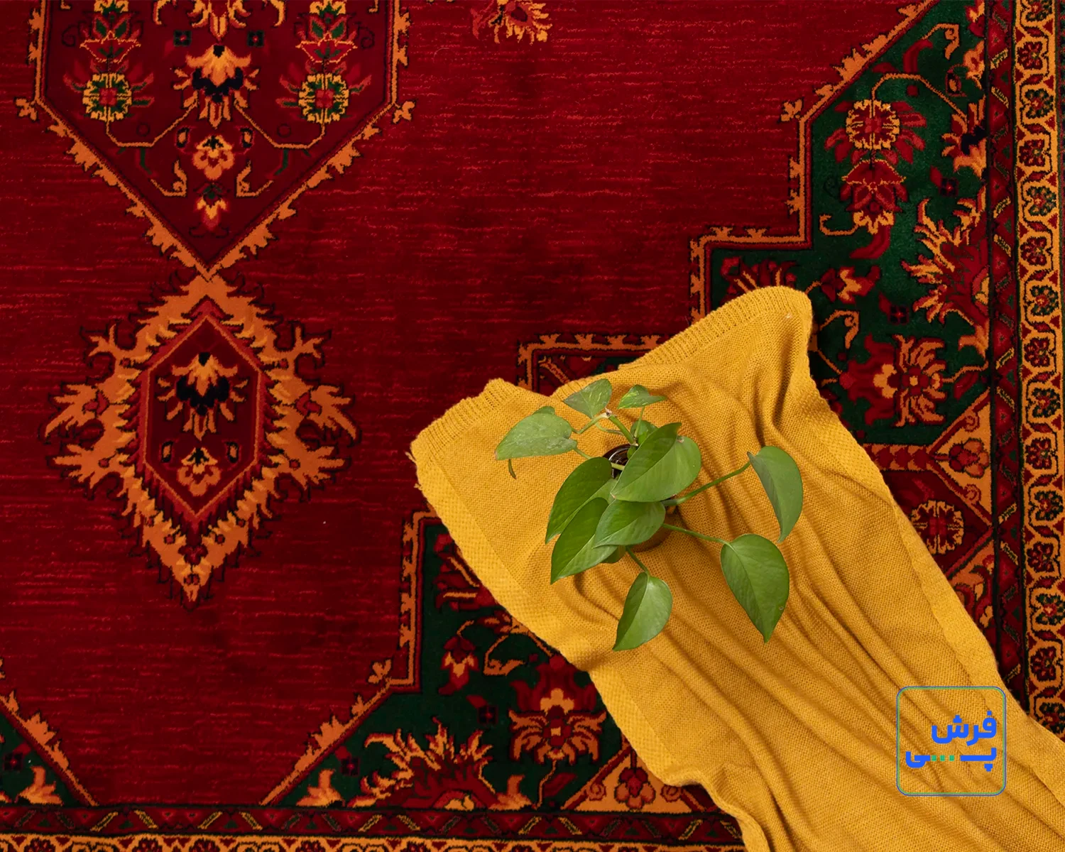 خرید قسطی |  فرش کلاسیک 703 عنابی