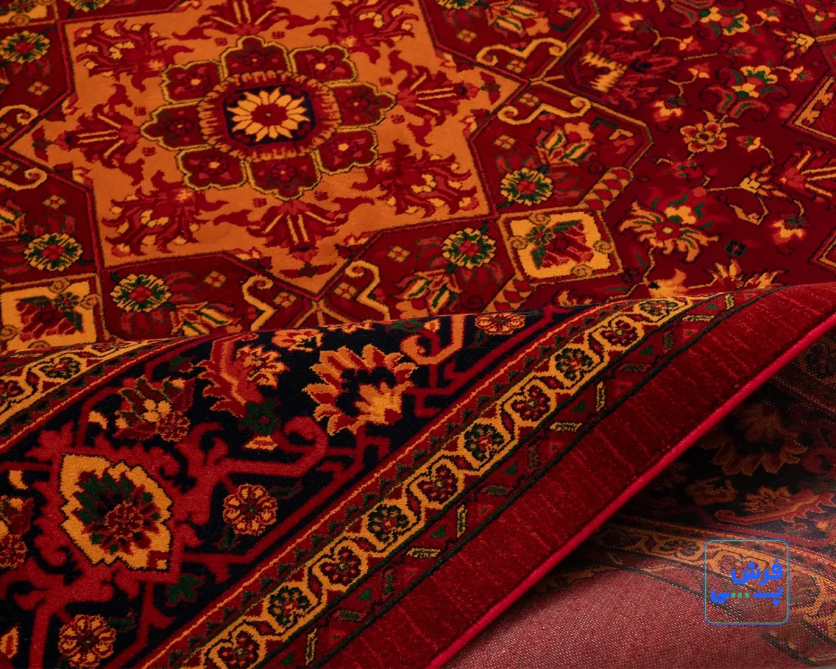 خرید قسطی |  فرش کلاسیک 703 عنابی