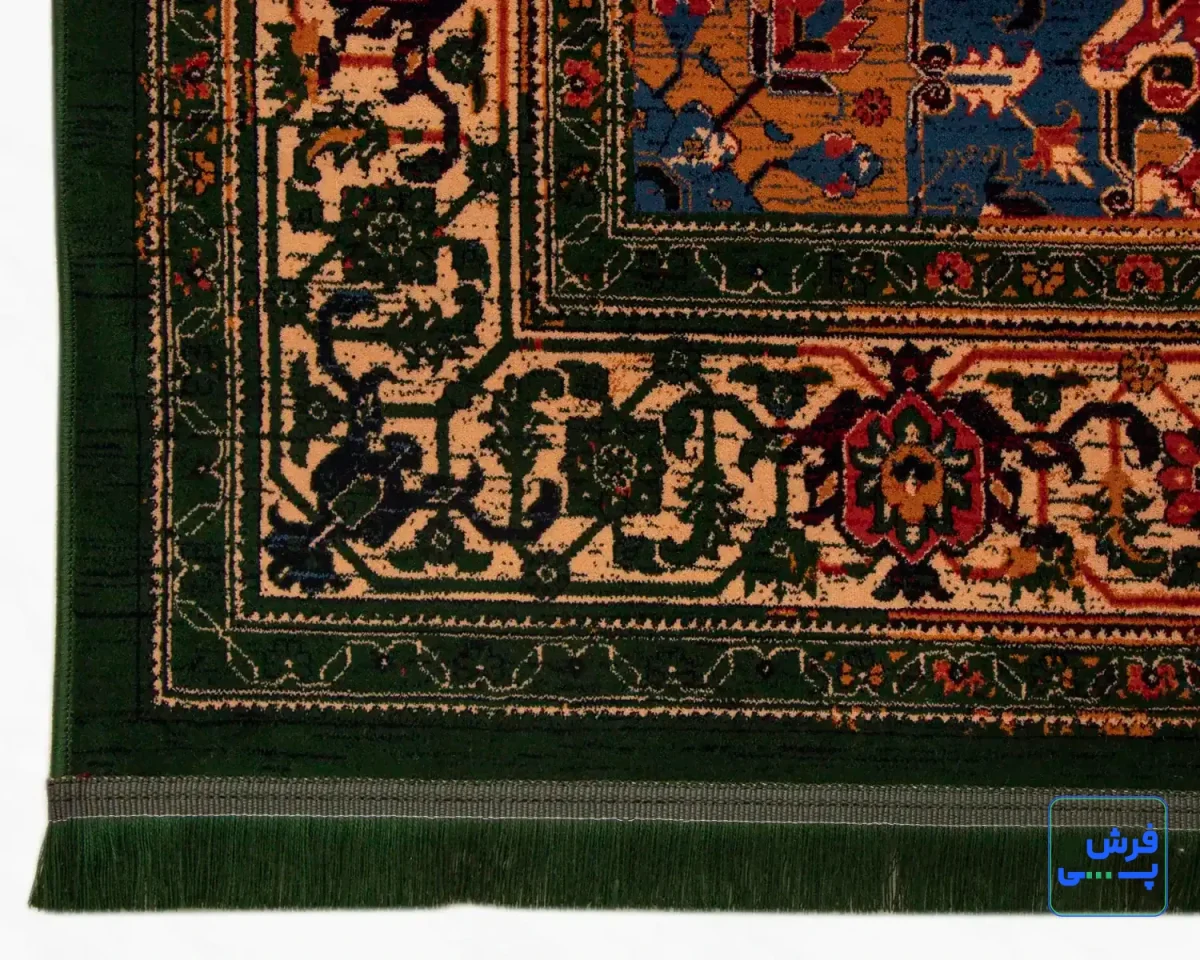 7038-5.webp خرید قسطی | فرش وینتیج 7040 سبز لاکی