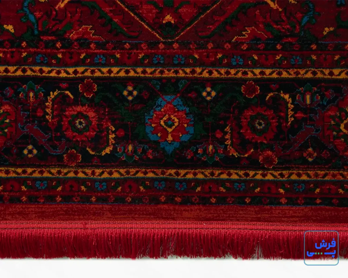 7041-5.webp خرید قسطی | فرش وینتیج 7041 لاکی سبز