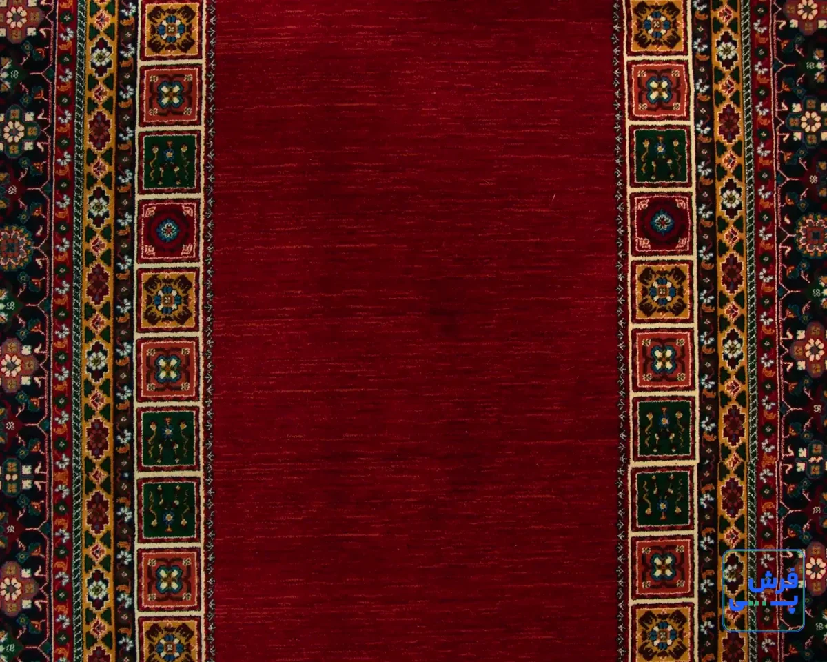خرید قسطی |  فرش کلاسیک 7044 قرمز کرم